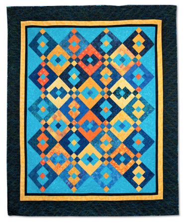 502: Orange You Glad... (you married a quilter) by Laura Yellen Catlan 