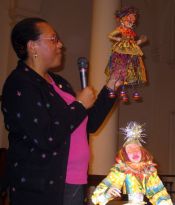 Deborah Williams and Her Dolls