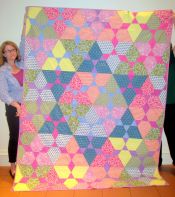 Dorothy Hill-India Fabric Quilt