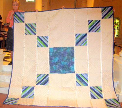 Mary Butler-Follow Your Star-Queen quilt for a cousin's just married daughter-her chosen colors