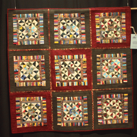 Sharon Florin "Scrappy Happy II" (Large Pieced Quilts)