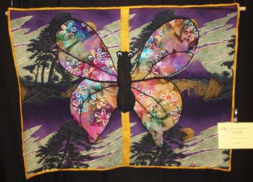 Deloris Frazier - "Black Butterfly" - Large Appliqued Quilts