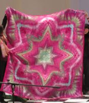 Ice Dyed Star Quilt