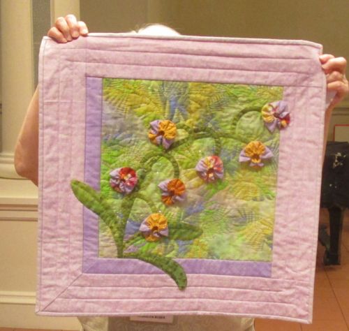 Marilyn Korn - Small Floral Quilt