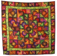 1st Prize - Pieced, Machine Quilted, Bed Size
