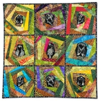 2nd Prize - Pieced, Machine Quilted, Small