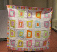 Susan Knaster - Baby Crib Quilt for Nina Belle