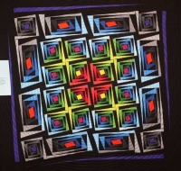 Betsy Vinegrad - "Orbit" - Small Pieced Quilts