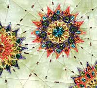 beaded kaleidoscope by Nancy Eha
